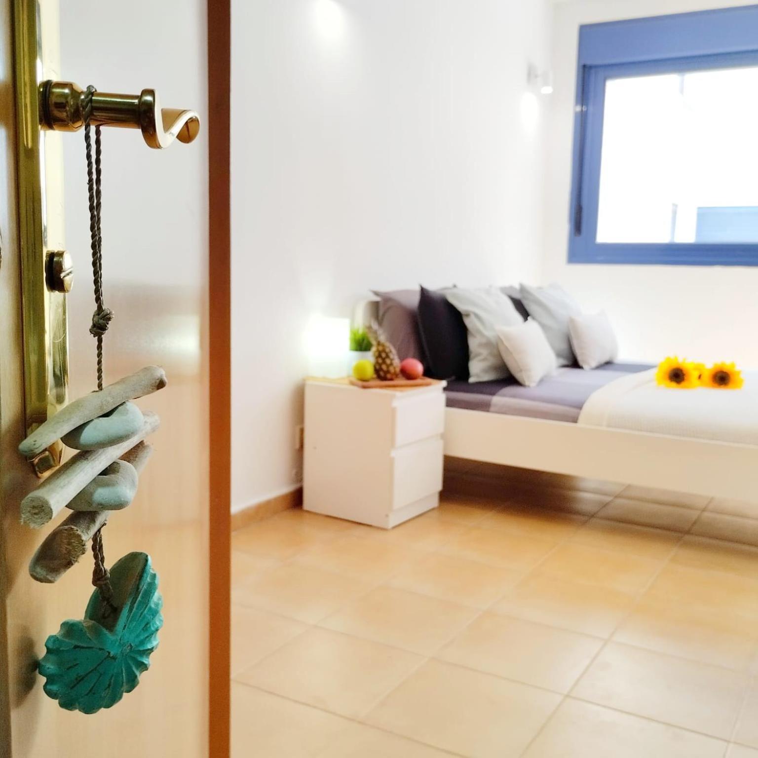 Sunflower, El Con Piscina En Complejo Residencial Apartament Puerto del Rosario (Fuerteventura)